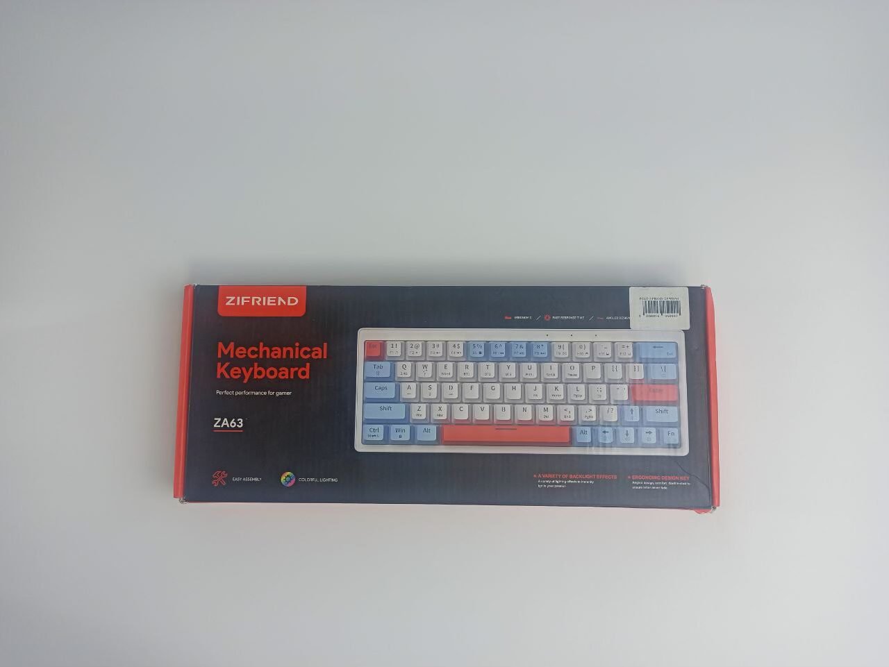 Механическая клавиатура Zifriend ZA63. Новое